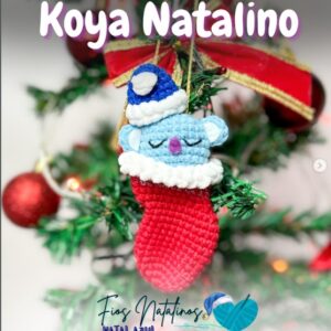 Receita de amigurumi gratuita - Koya Natalino