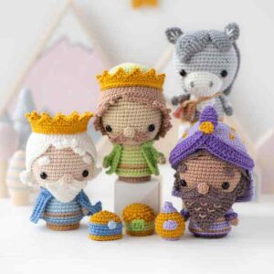Receita de amigurumi em PDF - Nascimento