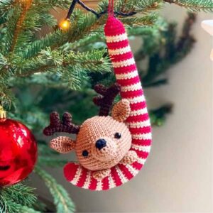 Receita de amigurumi em PDF - Natal com Renas