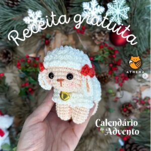 Receita de amigurumi gratuita - Ovelha