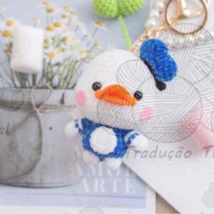 Receita de amigurumi em PDF - Patinho