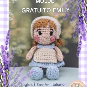 Receita de amigurumi gratuita - Emily