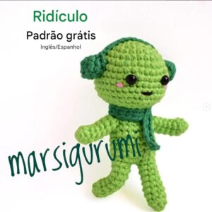 Receita de amigurumi gratuito - Smiski
