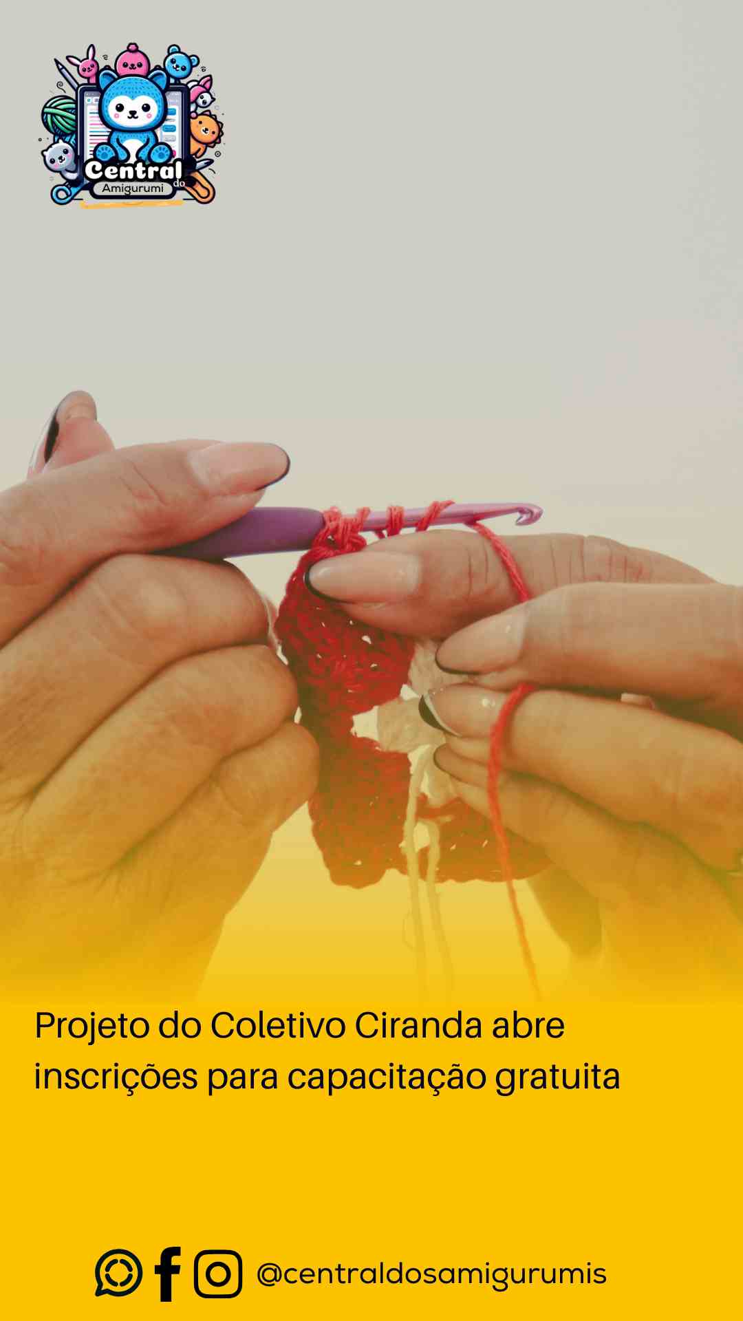 Projeto do Coletivo Ciranda abre inscrições para capacitação gratuita