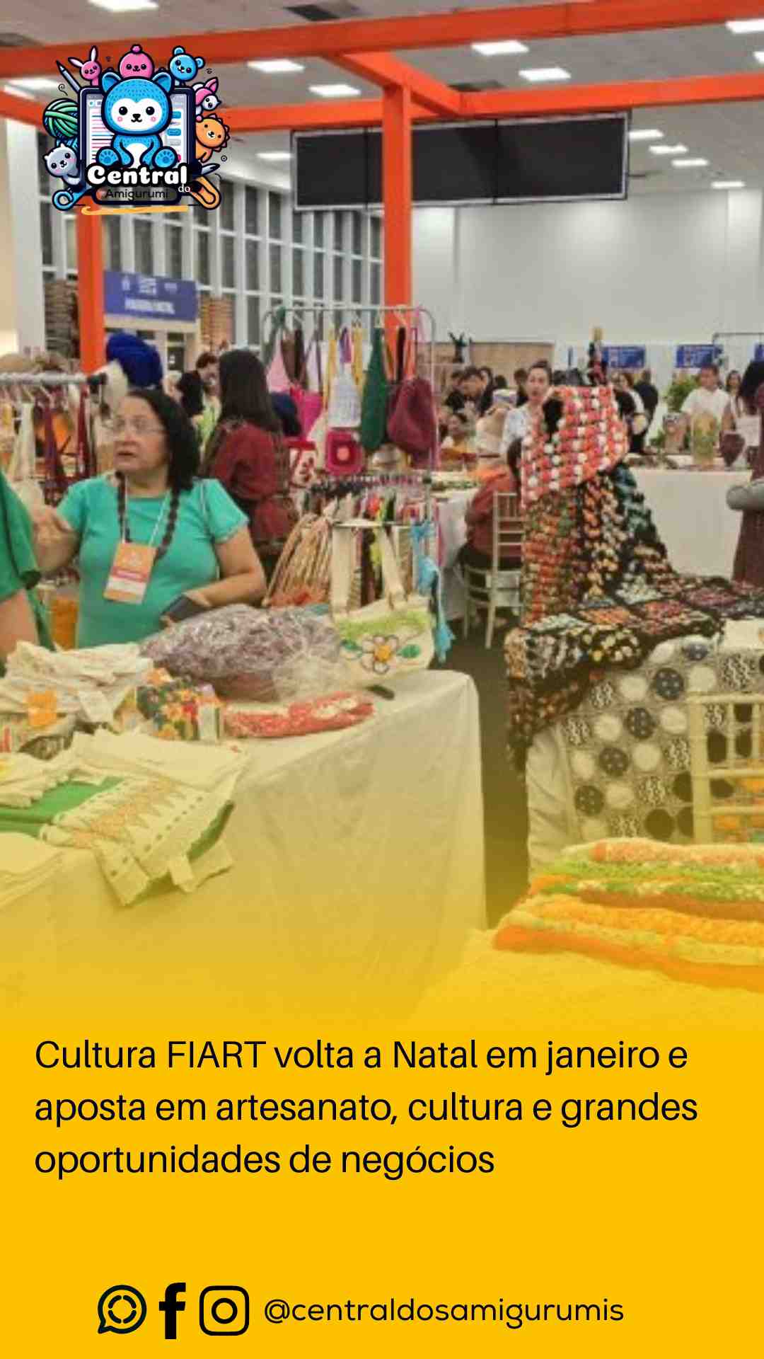 Cultura FIART volta a Natal em janeiro e aposta em artesanato, cultura e grandes oportunidades de negócios