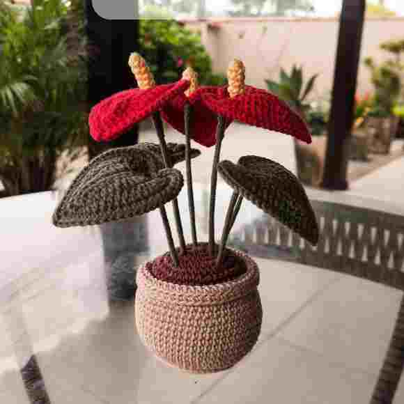 Receita de amigurumi em PDF - Anturio