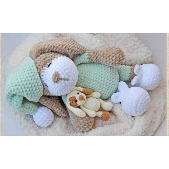 Receita de amigurumi em PDF - Caozinho Sonia