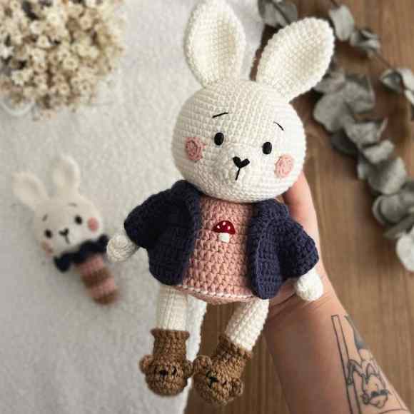 Receita de amigurumi rm PDF - Coelha Konsuela