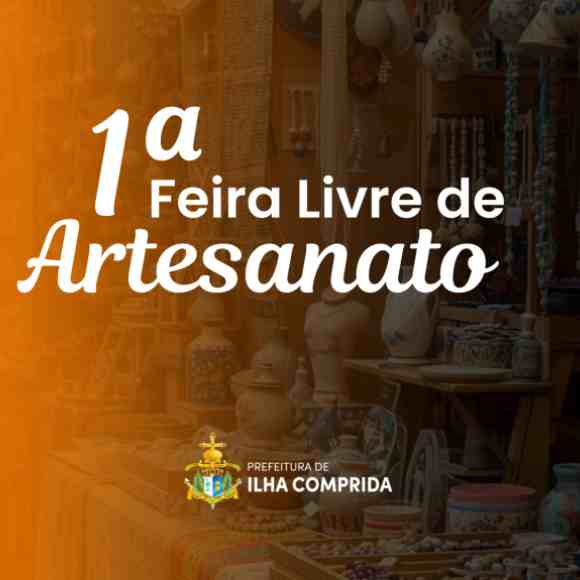 1ª Feira Livre de Artesanato abre inscrições para artesãos
