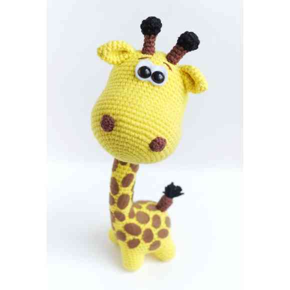 Receita de amigurumi em PDF - Girafa