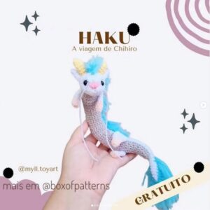Receita de amigurumi gratuita - Haku