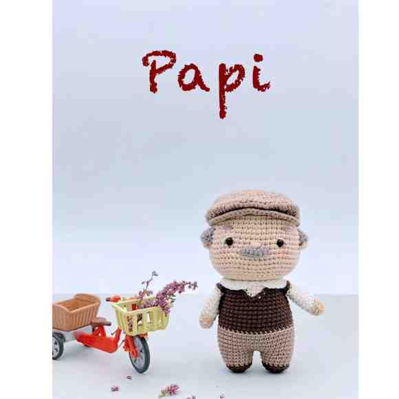 Receita de amigurumi em PDF - Papi