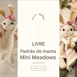 Receita de amigurumi gratuita - Coelhinha