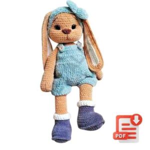 Receita de Amigurumi – Coelho Marusya