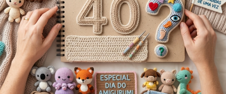 40 perguntas sobre amigurumi respondidas de uma vez — especial Dia do Amigurumi!