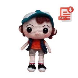 Receita de amigurumi em PDF -Dipper Pines