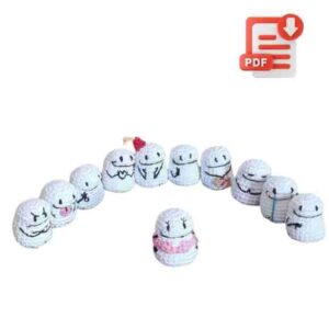 Receita de Amigurumi em PDF – Flork
