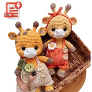 Receita de Amigurumi em PDF – Girafa