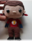 Receita de Amigurumi em PDF – Sheldon Cooper - Big Bang Theory - 18cm