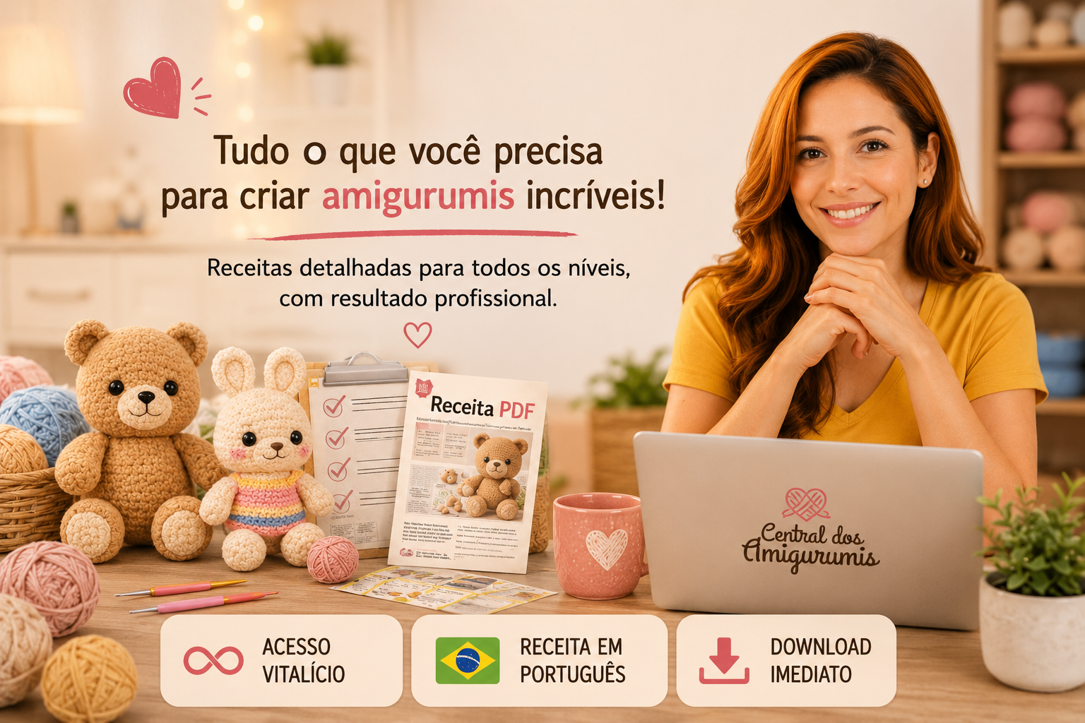 Ver receitas de amigurumi