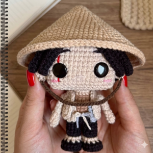 Receita de Amigurumi em PDF – Daechwita BTS
