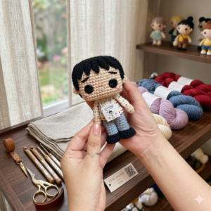 Receita de Amigurumi em PDF– Jin BTS
