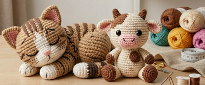Por que sua costura aparece no amigurumi (e como esconder de forma profissional)