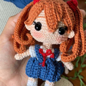 Receita de Amigurumi em PDF –   Langley (Neon Genesis Evangelion)