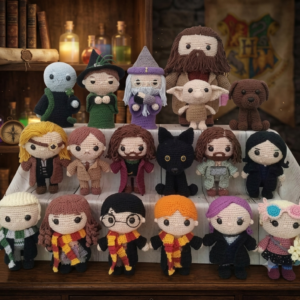 Combo de receitas de amigurumi em PDF - Harry Potter