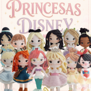 Coleção receitas de amigurumis - Princesas